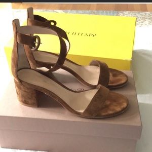 Gianvito Rossi Brown Suede Sandals size 39